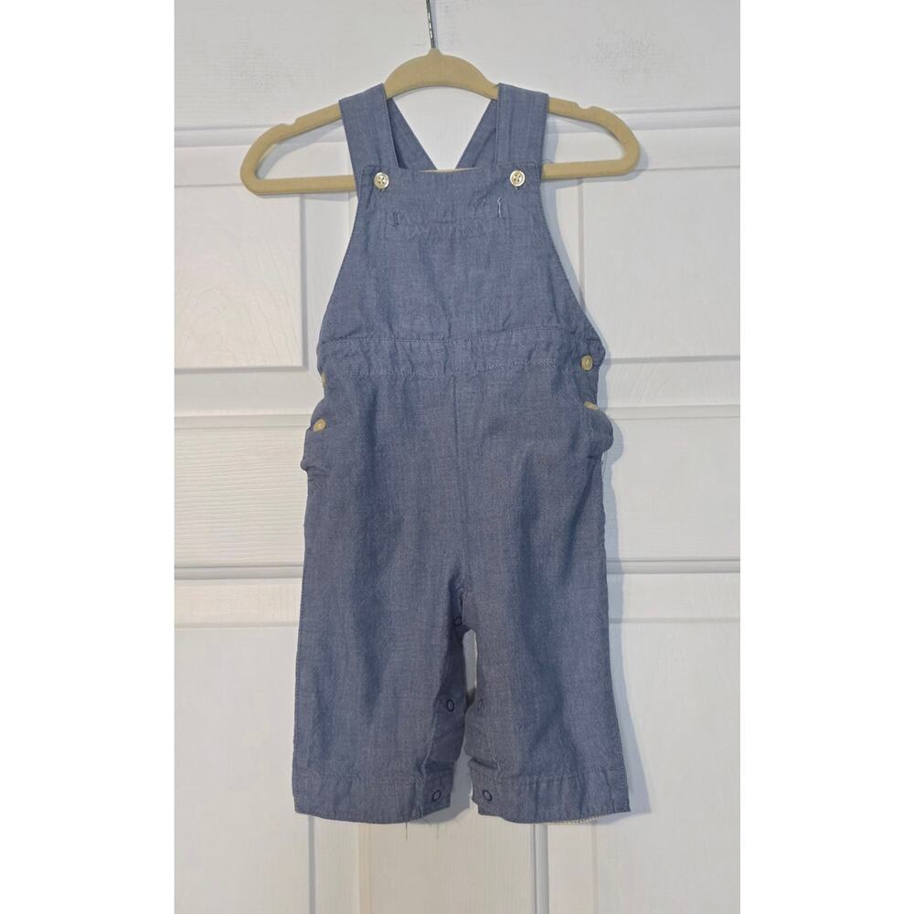 Vintage Baby Gap Overalls 3-6 Months Blue